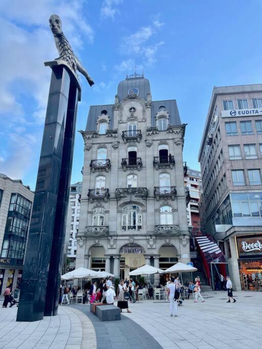 Espectacular Casa Centro De Vigo Exterior foto
